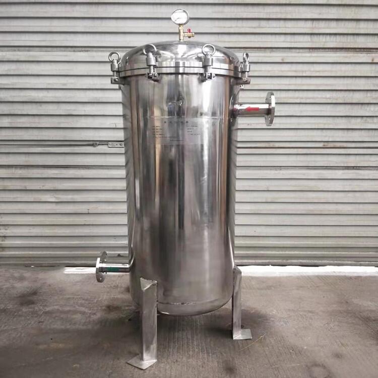 冀誠科廠家直銷雙袋布袋式過濾器不銹鋼快開過濾器